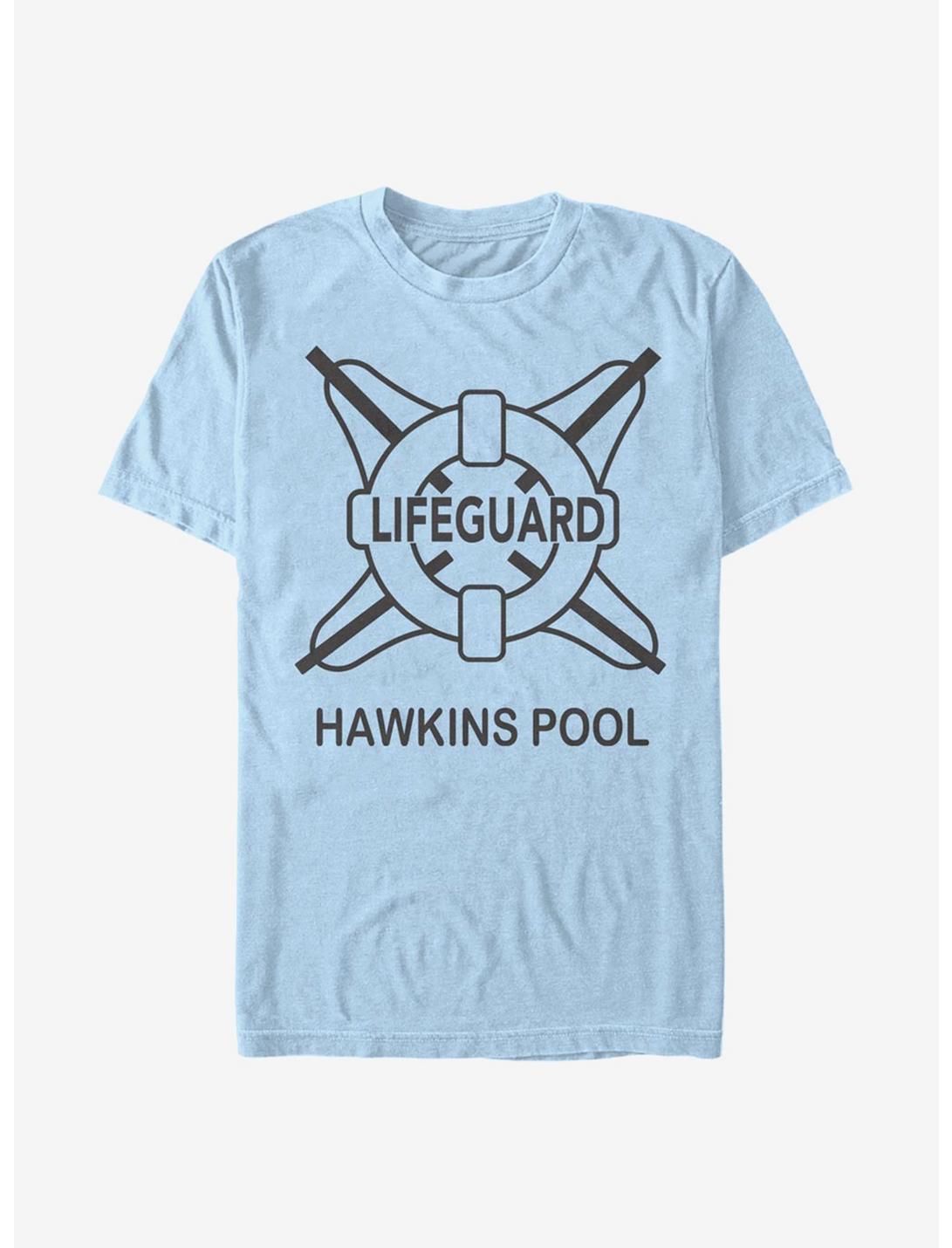 Extra Soft Stranger Things Hawkins Pool Lifeguard Unisex T-shirt