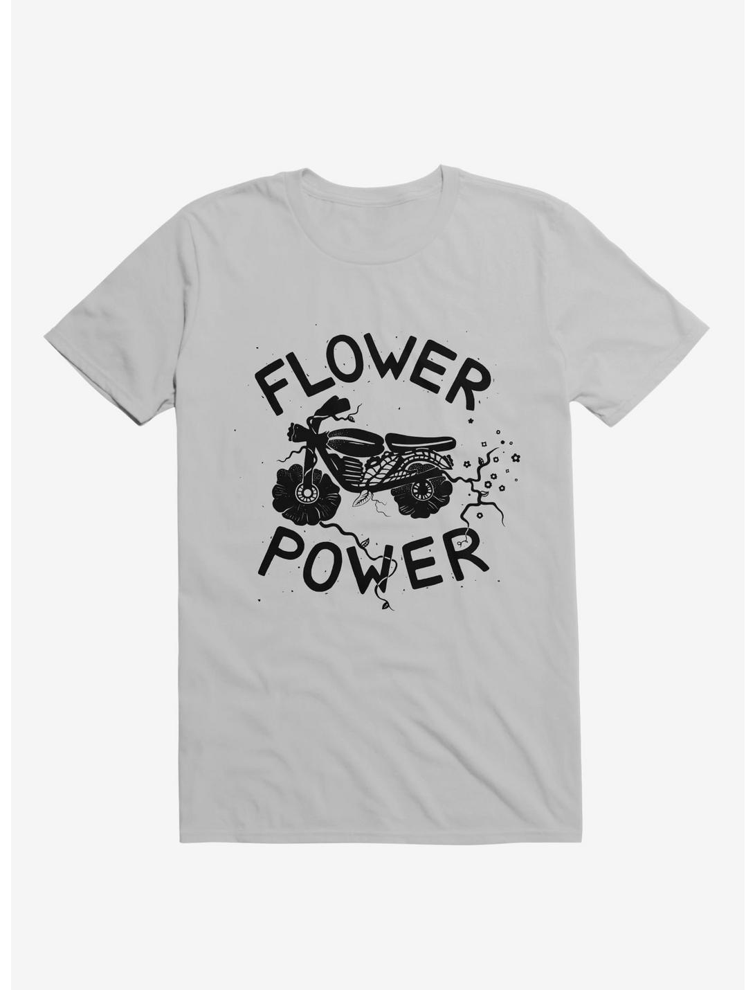 Flower Power Motorcycle Unisex T-shirt