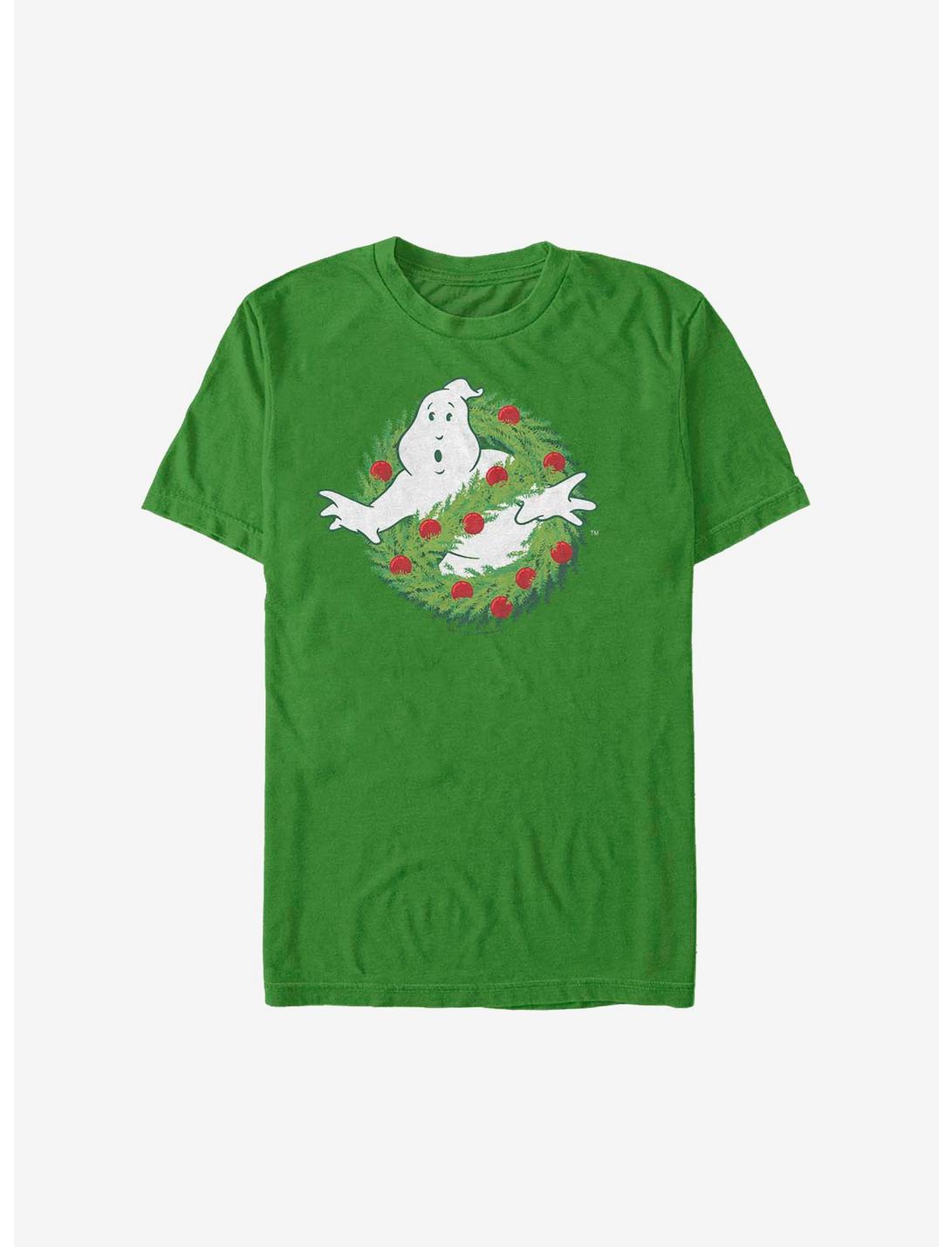 Ghostbusters Holiday Logo Wreath Unisex T-shirt