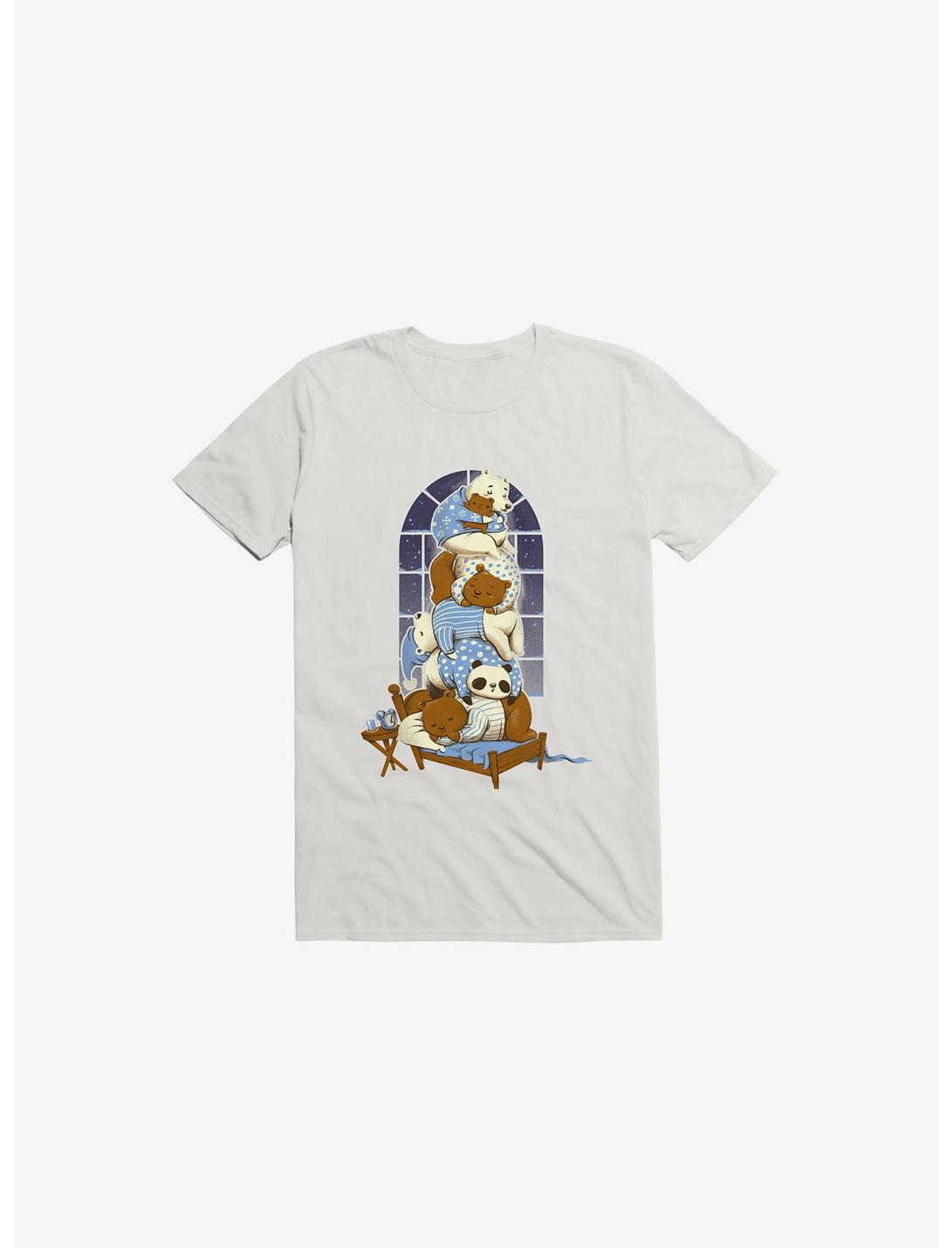Good Night Bears White Unisex T-shirt