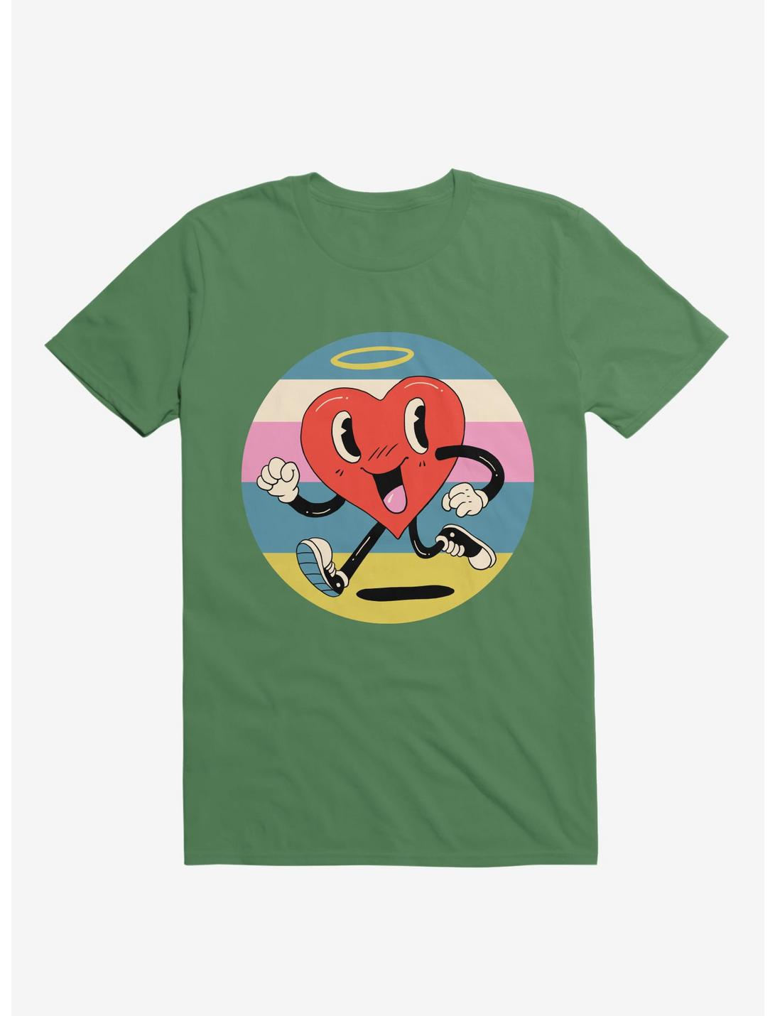 Grateful Heart Kelly Green Unisex T-shirt