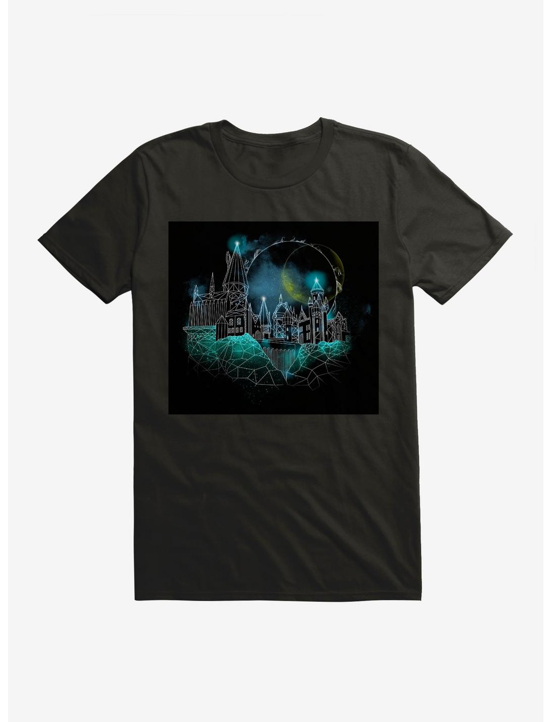 Harry Potter Hogwarts Castle Outline Extra Soft Unisex T-shirt