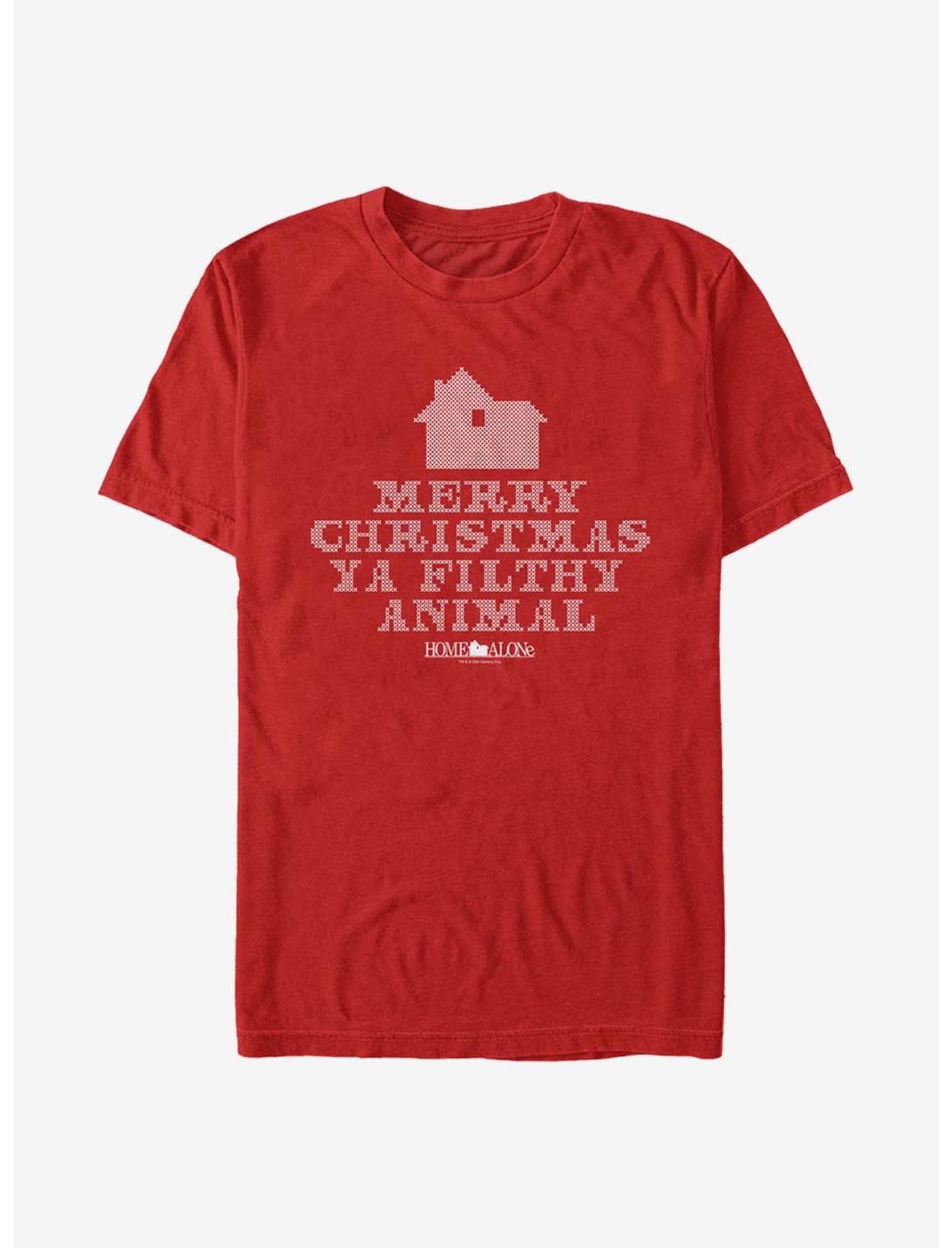 Home Alone Merry Christmas Ya Filthy Animal 8-bit Unisex T-shirt