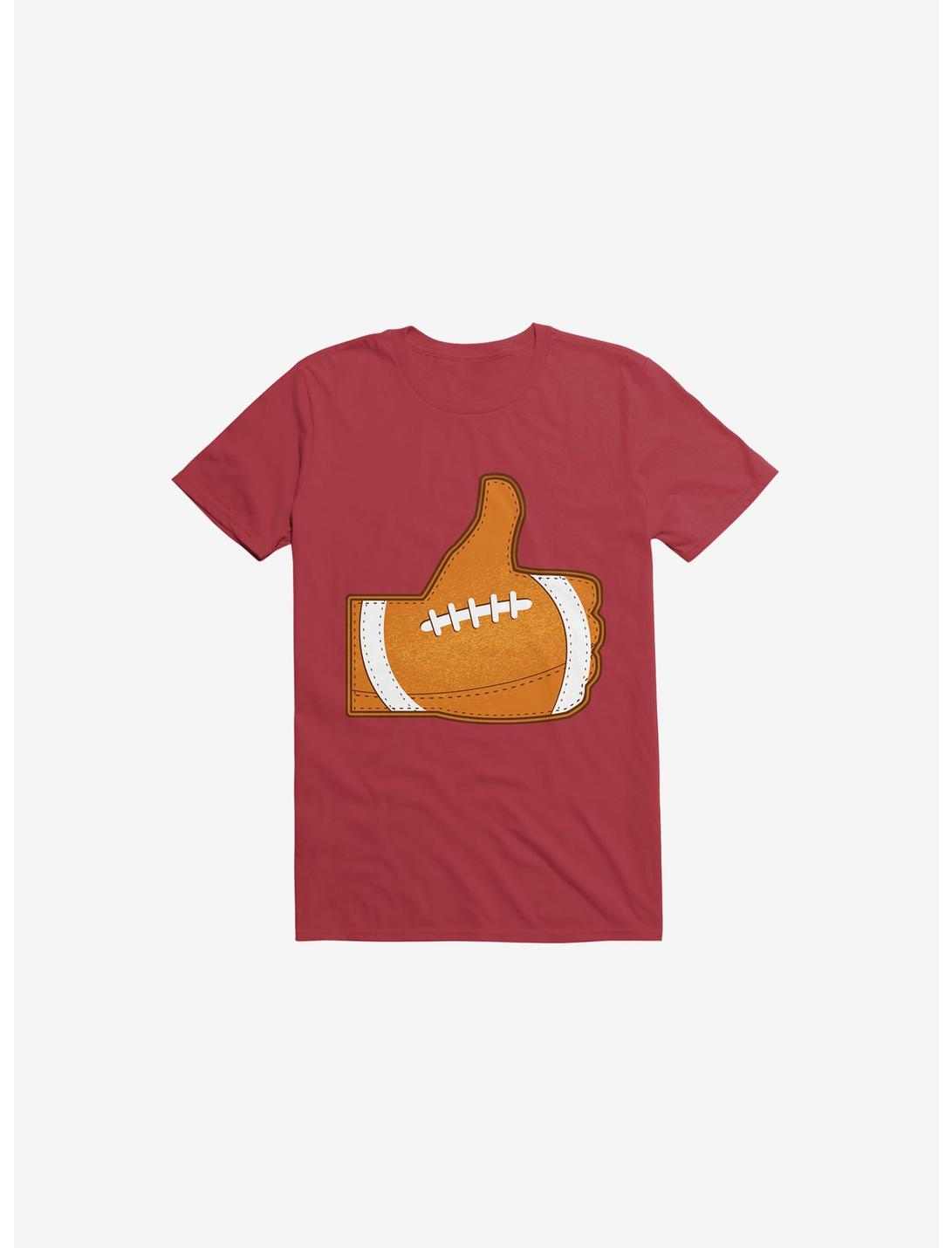 I Love Football 20 Red Unisex T-shirt