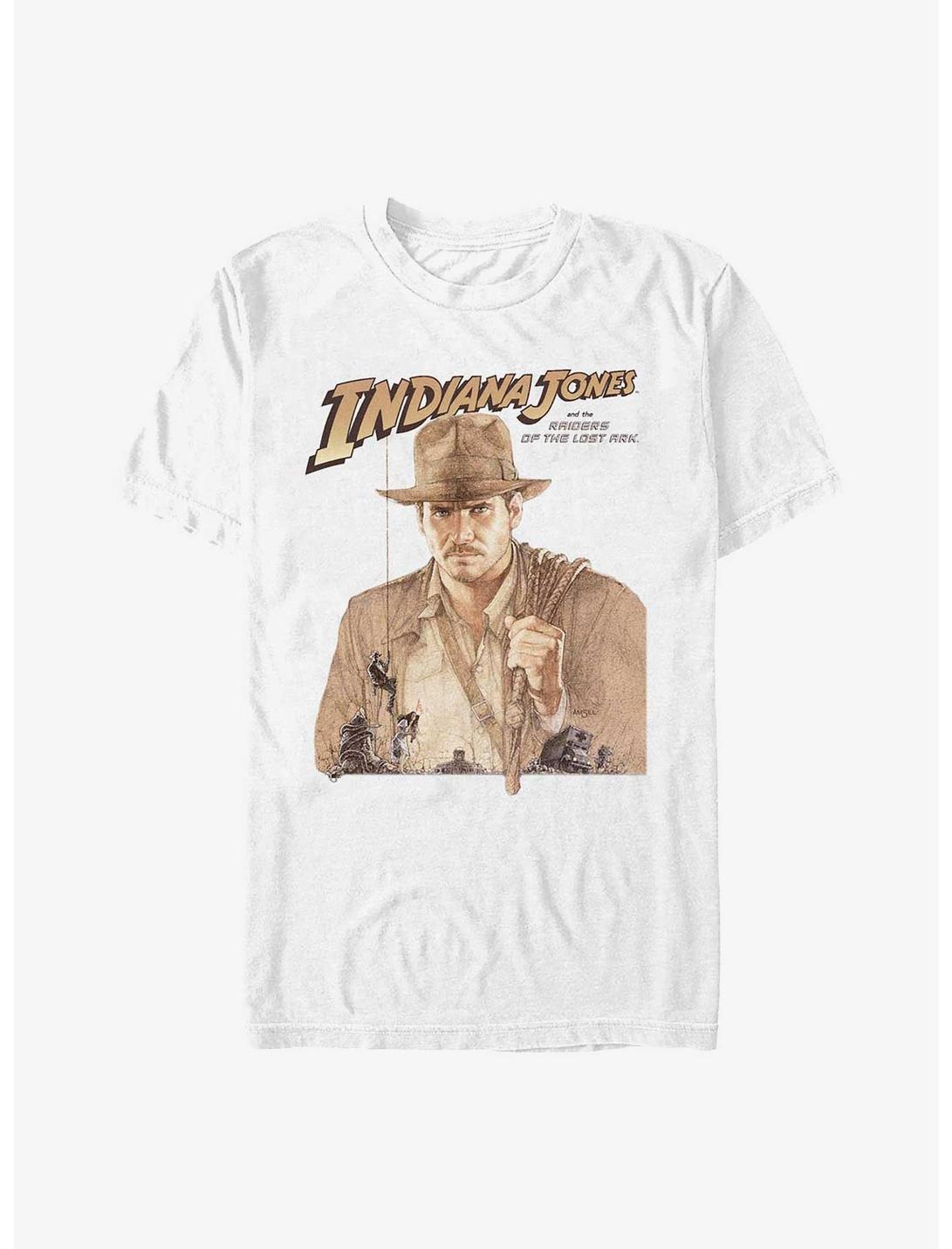 Indiana Jones And The Raiders Of The Lost Ark Archaeologist Portrait Unisex T-shirt