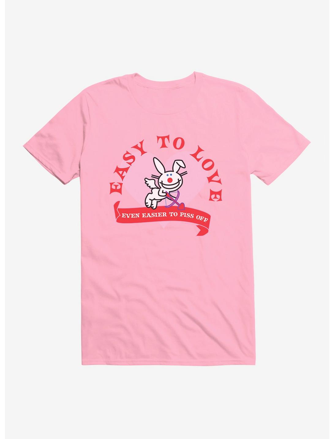 Its Happy Bunny Easy To Love Unisex T-shirt