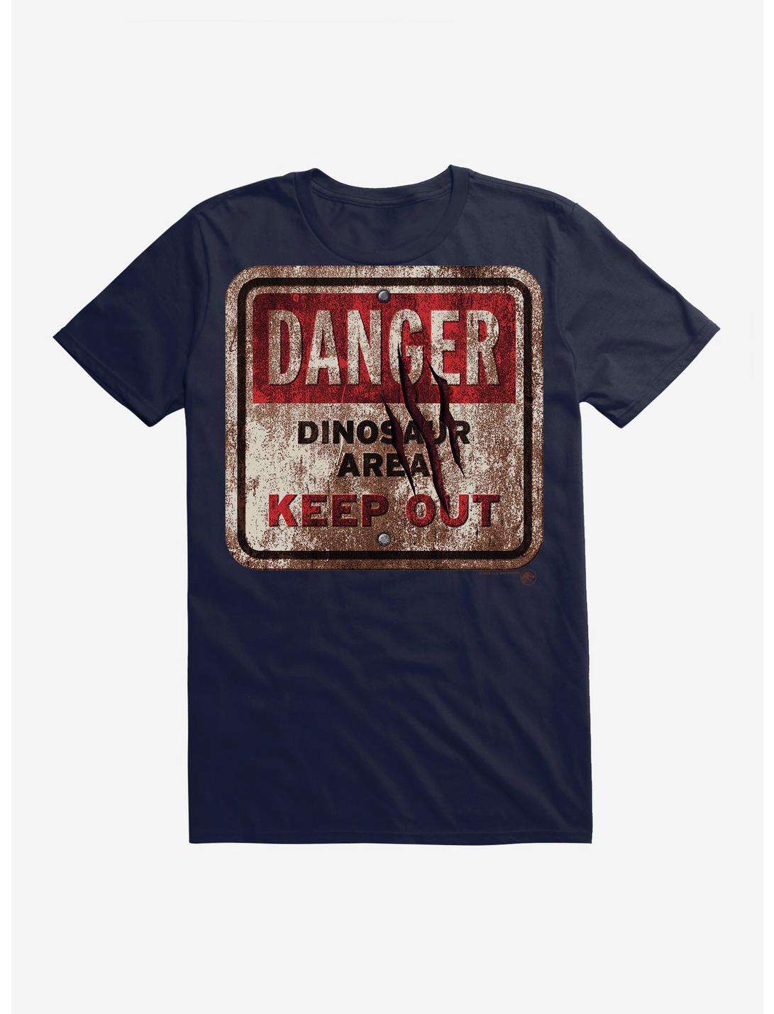 Jurassic Park Danger Keep Out Unisex T-shirt