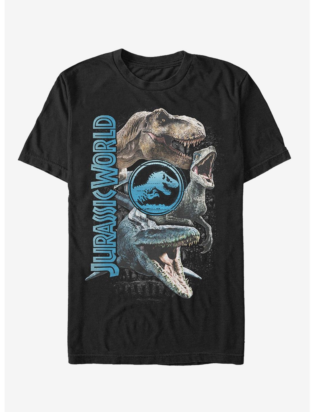 Jurassic World Fallen Kingdom Dinosaur Montage Unisex T-shirt