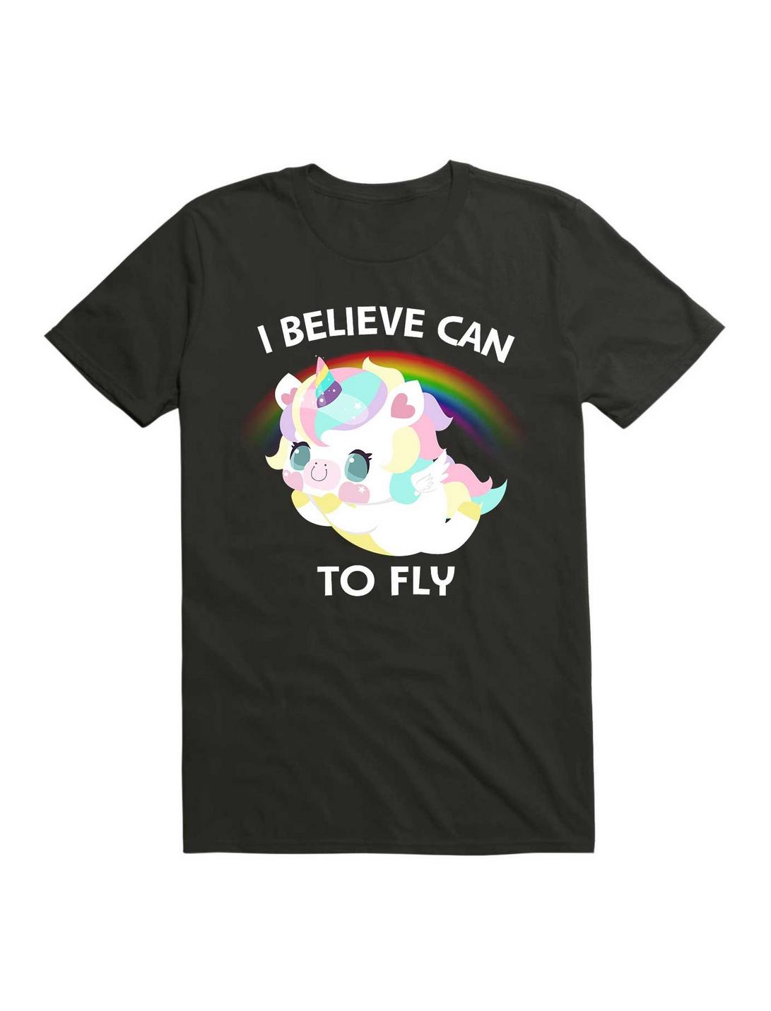 Kawaii I Believe Can To Fly Unisex T-shirt