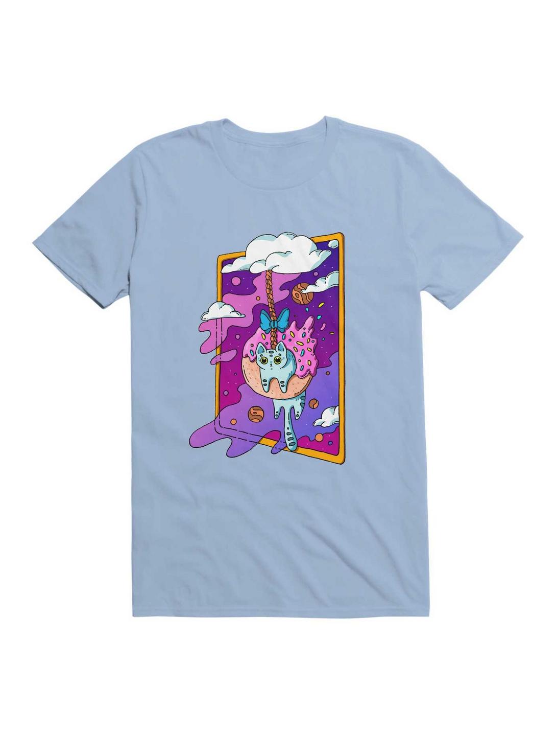 Kawaii Kitty In A Donut Unisex T-shirt