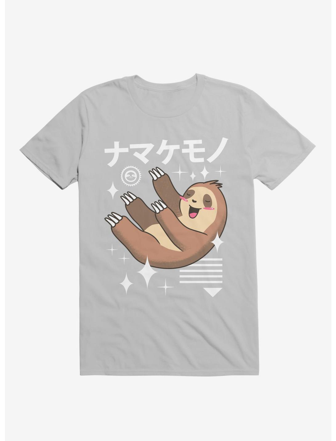 Kawaii Sloth Ice Grey Unisex T-shirt
