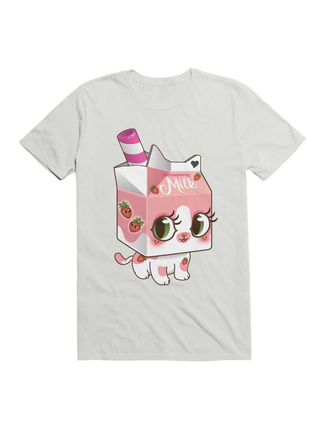 Kawaii Strawpurry Milk Unisex T-shirt