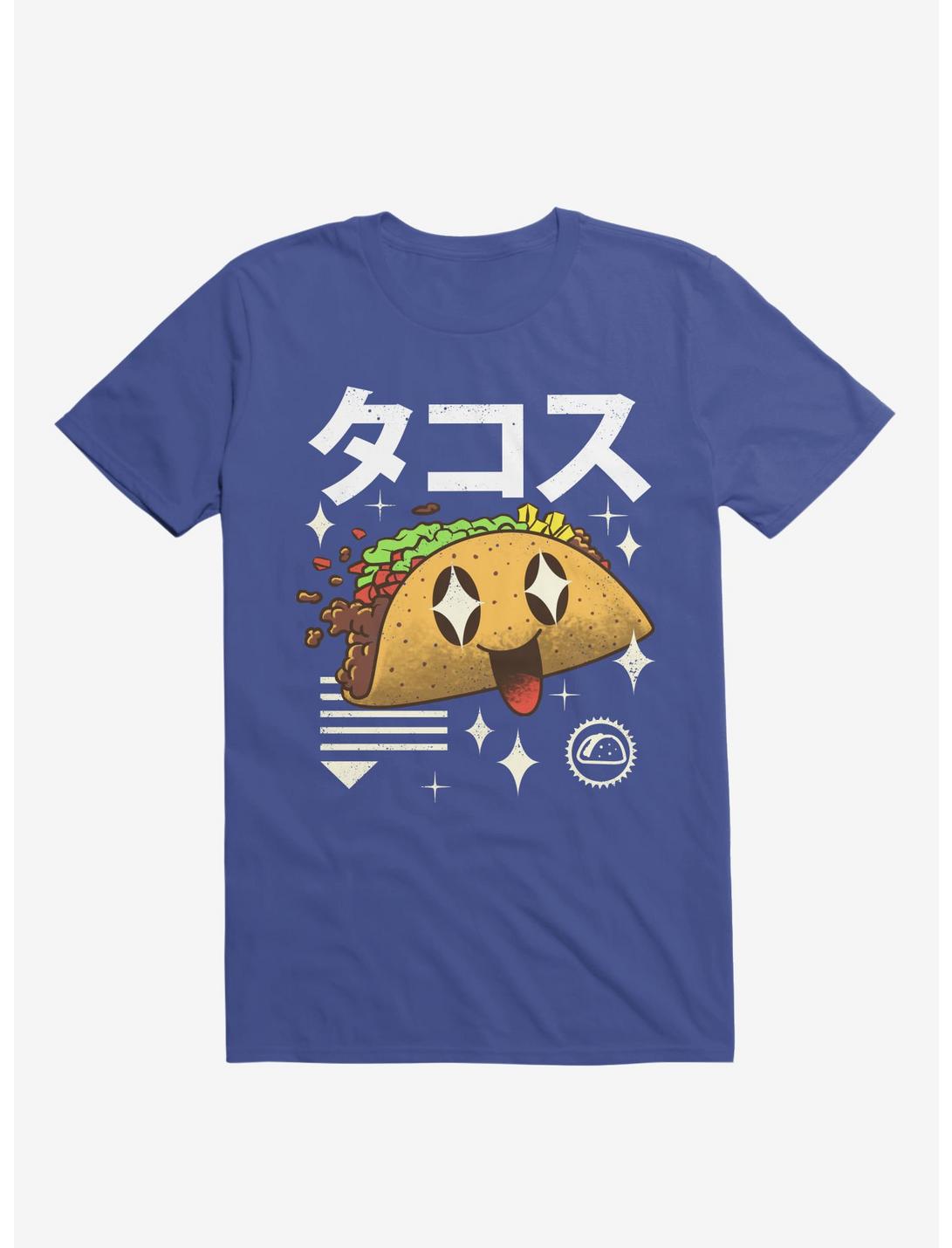 Kawaii Taco Royal Blue Unisex T-shirt