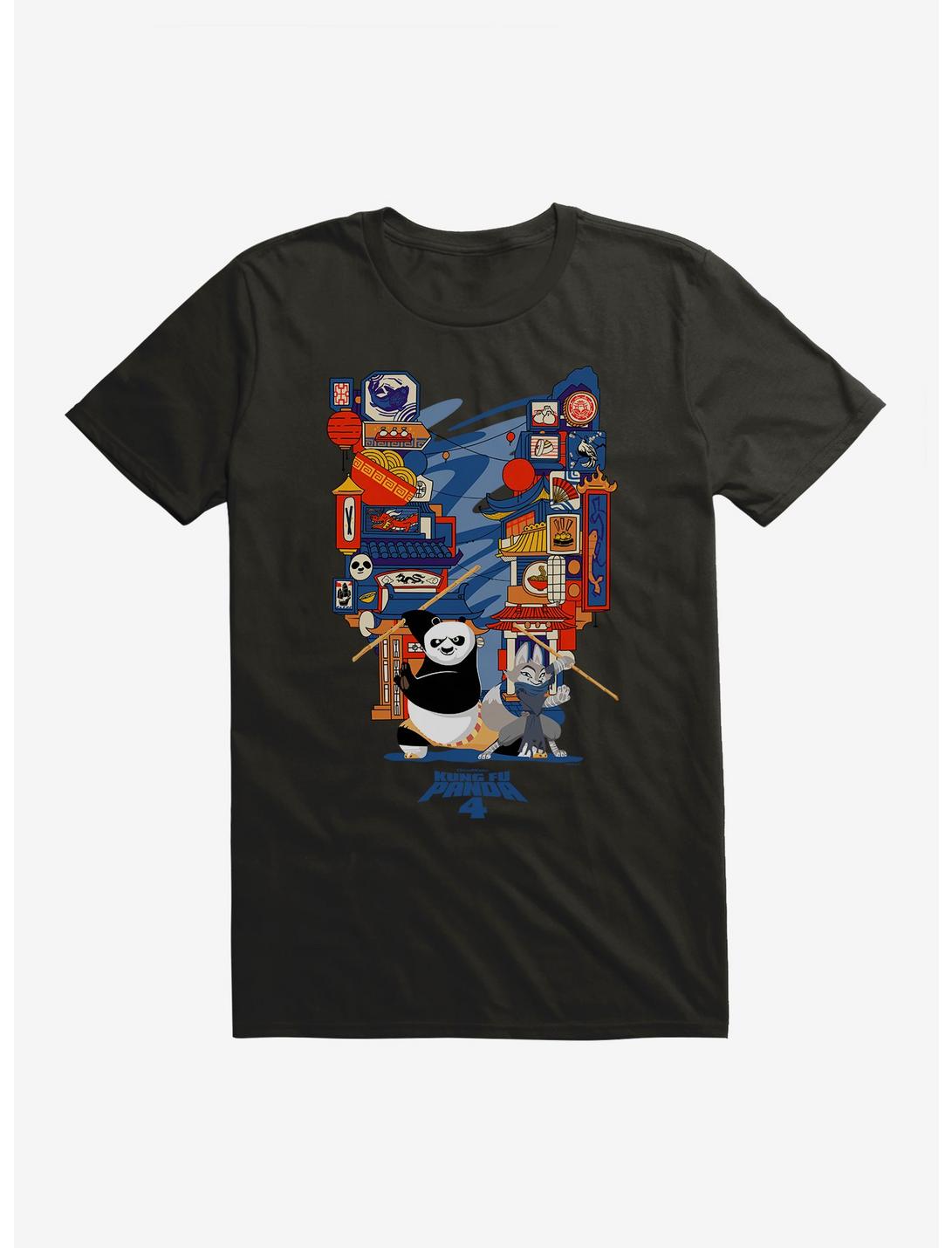 Kung Fu Panda 4 The Big City Unisex T-shirt