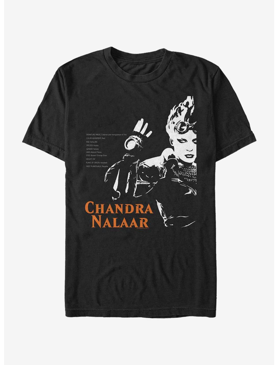 Magic The Gathering Chandra Stats Unisex T-shirt