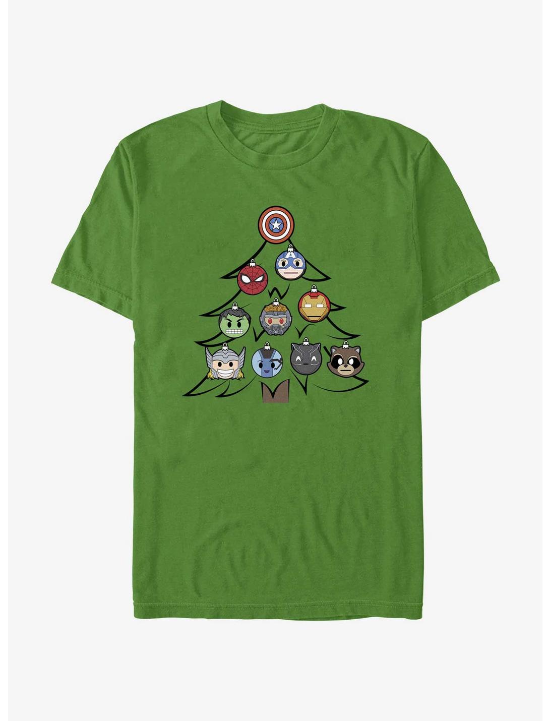 Marvel Avengers Chibi Marvel Tree Unisex T-shirt