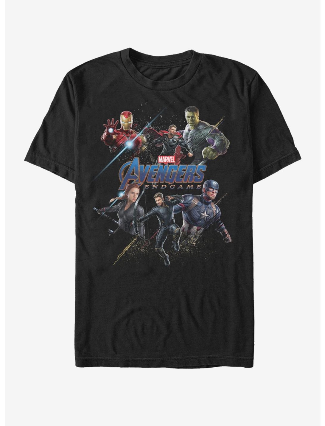 Marvel Avengers Endgame Heroes Logo Unisex T-shirt