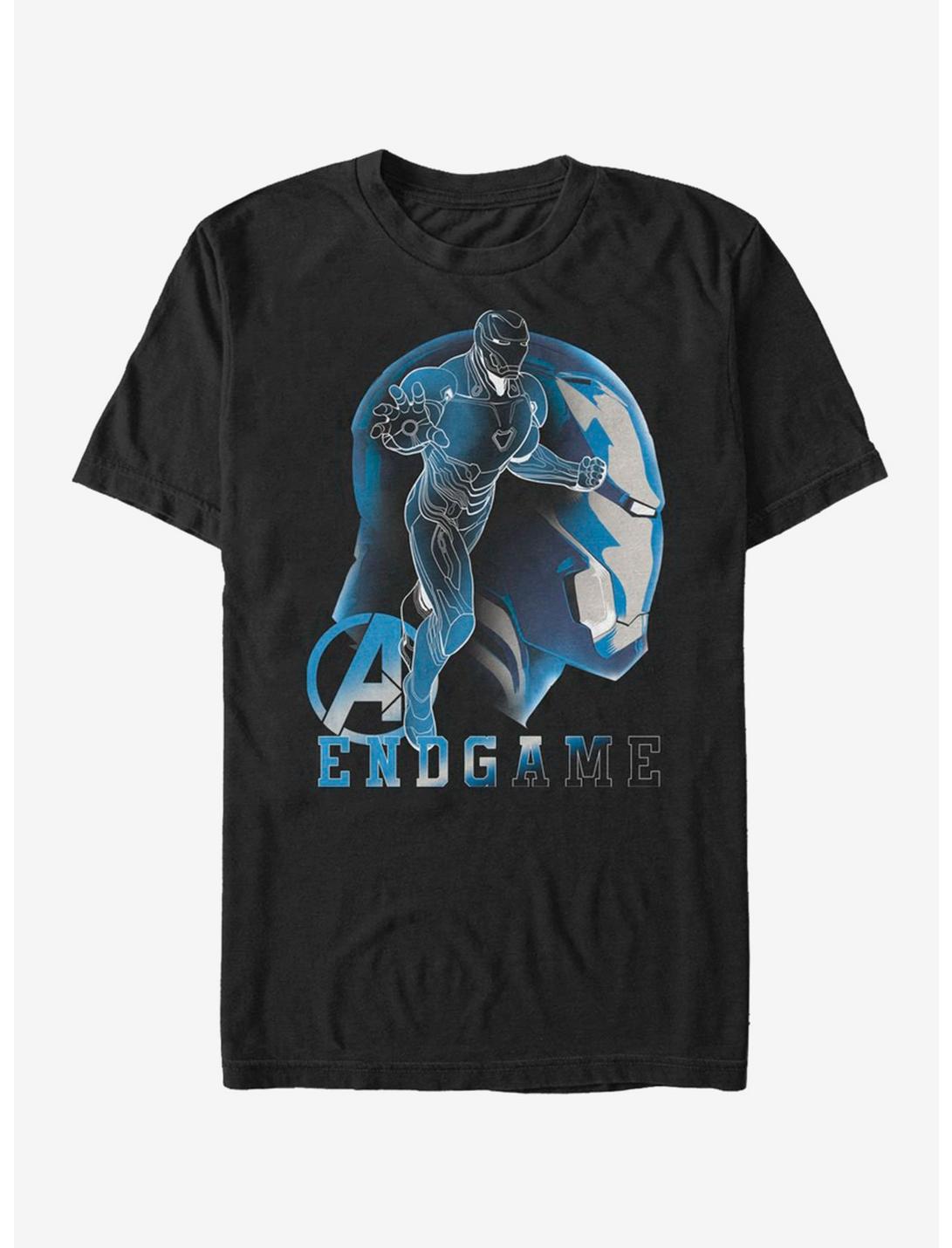 Marvel Avengers Endgame Iron Man Endgame Silhouette Unisex T-shirt