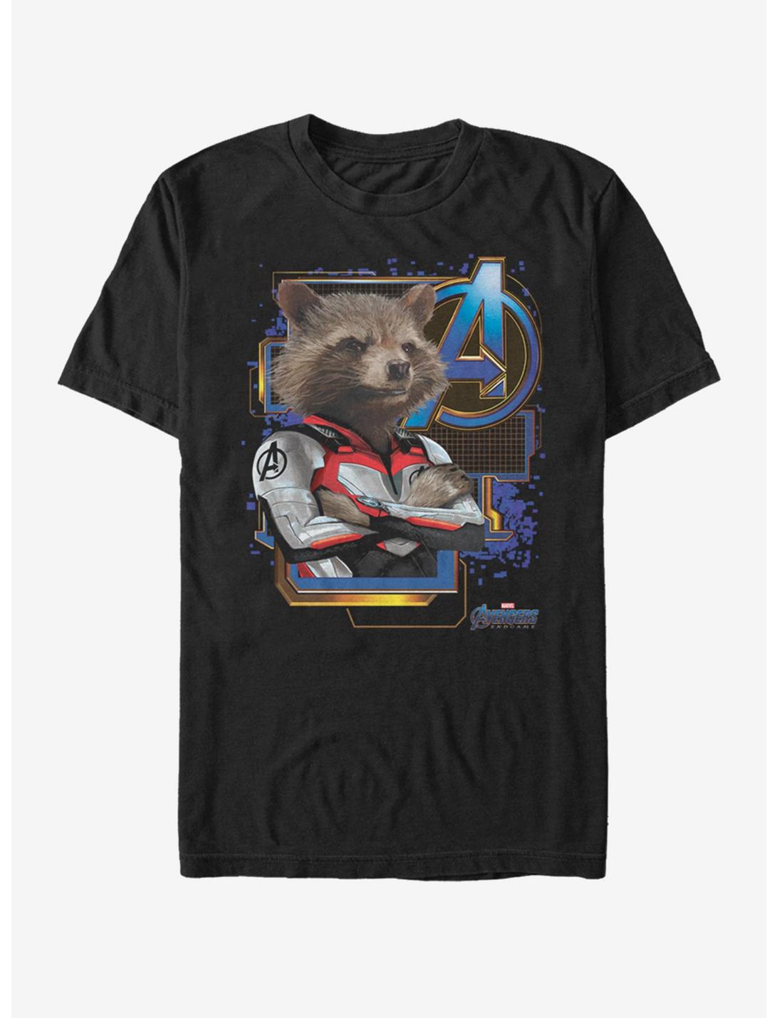 Marvel Avengers Endgame Space Rocket Unisex T-shirt