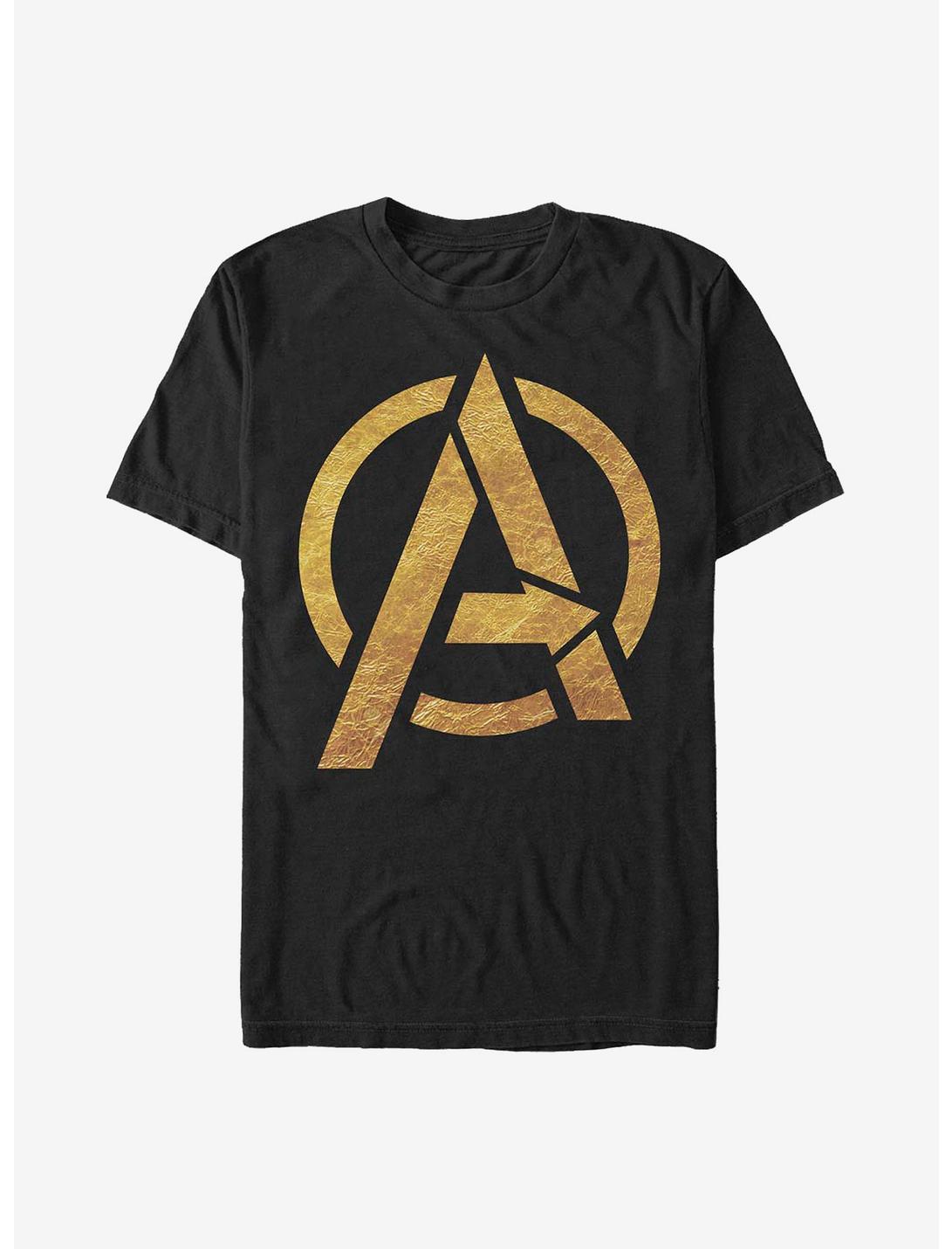 Marvel Avengers Gold Foil Avengers Unisex T-shirt