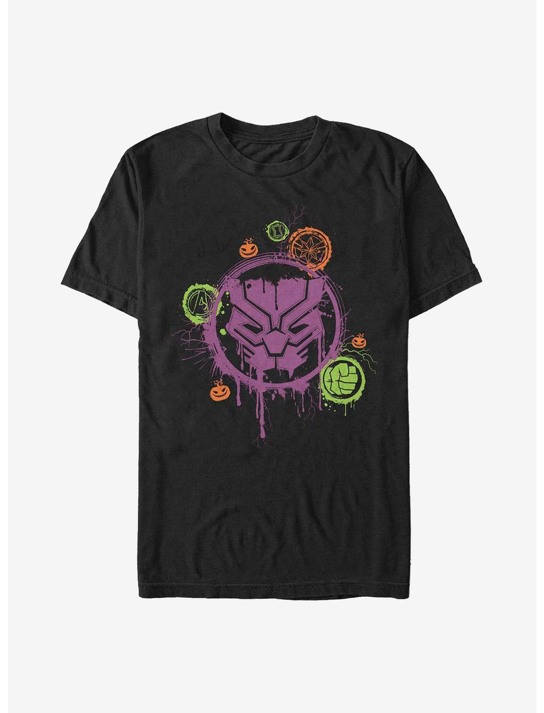 Marvel Avengers Panther Stencil Unisex T-shirt