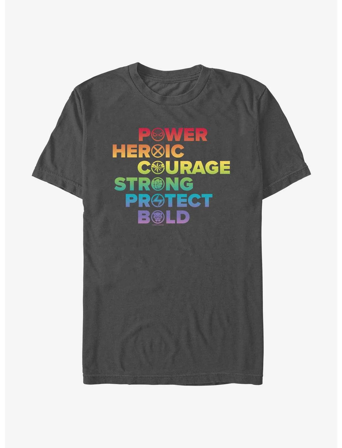 Marvel Avengers Power Bold Pride Unisex T-shirt