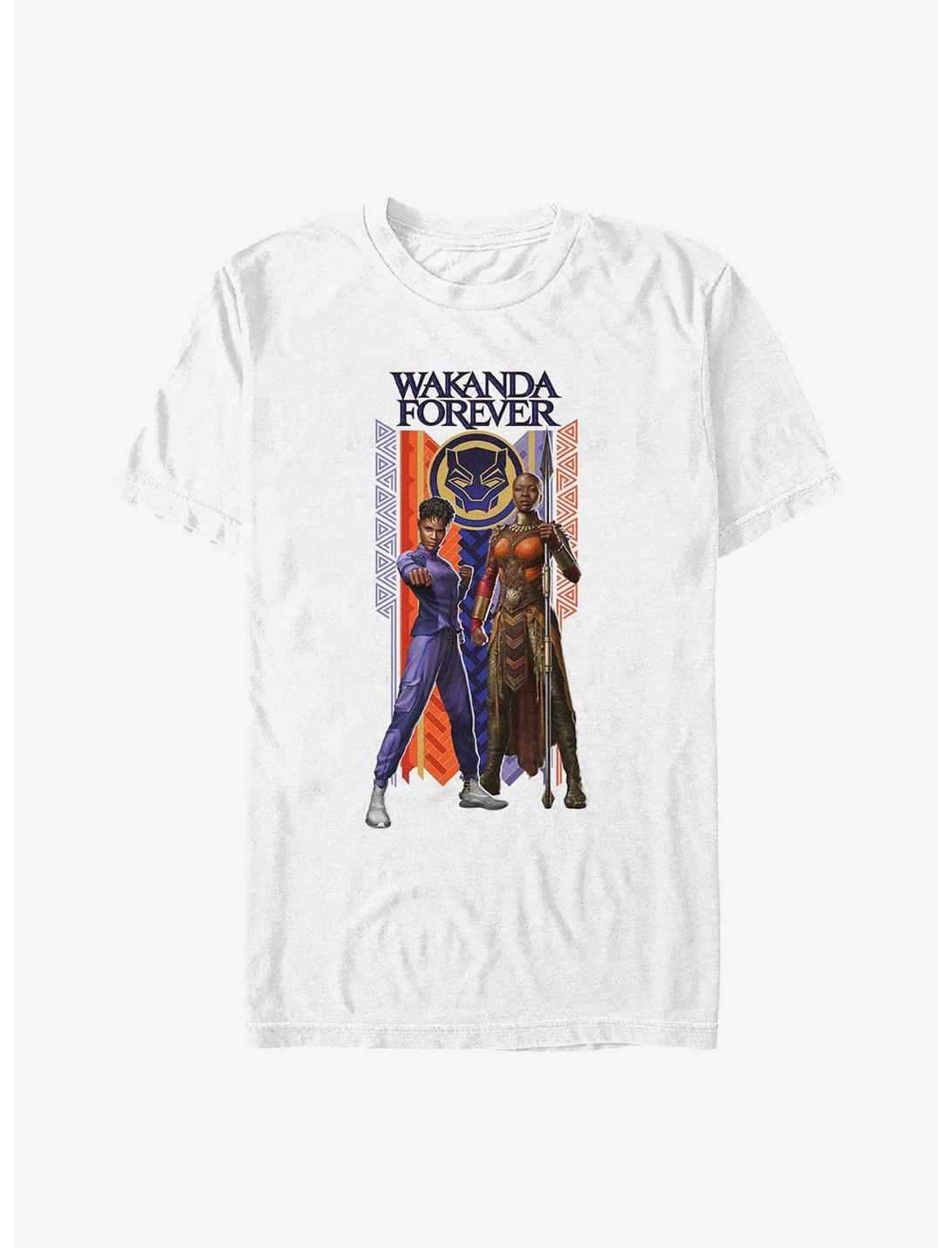 Marvel Black Panther Wakanda Forever Shuri And Okoye Hero Unisex T-shirt