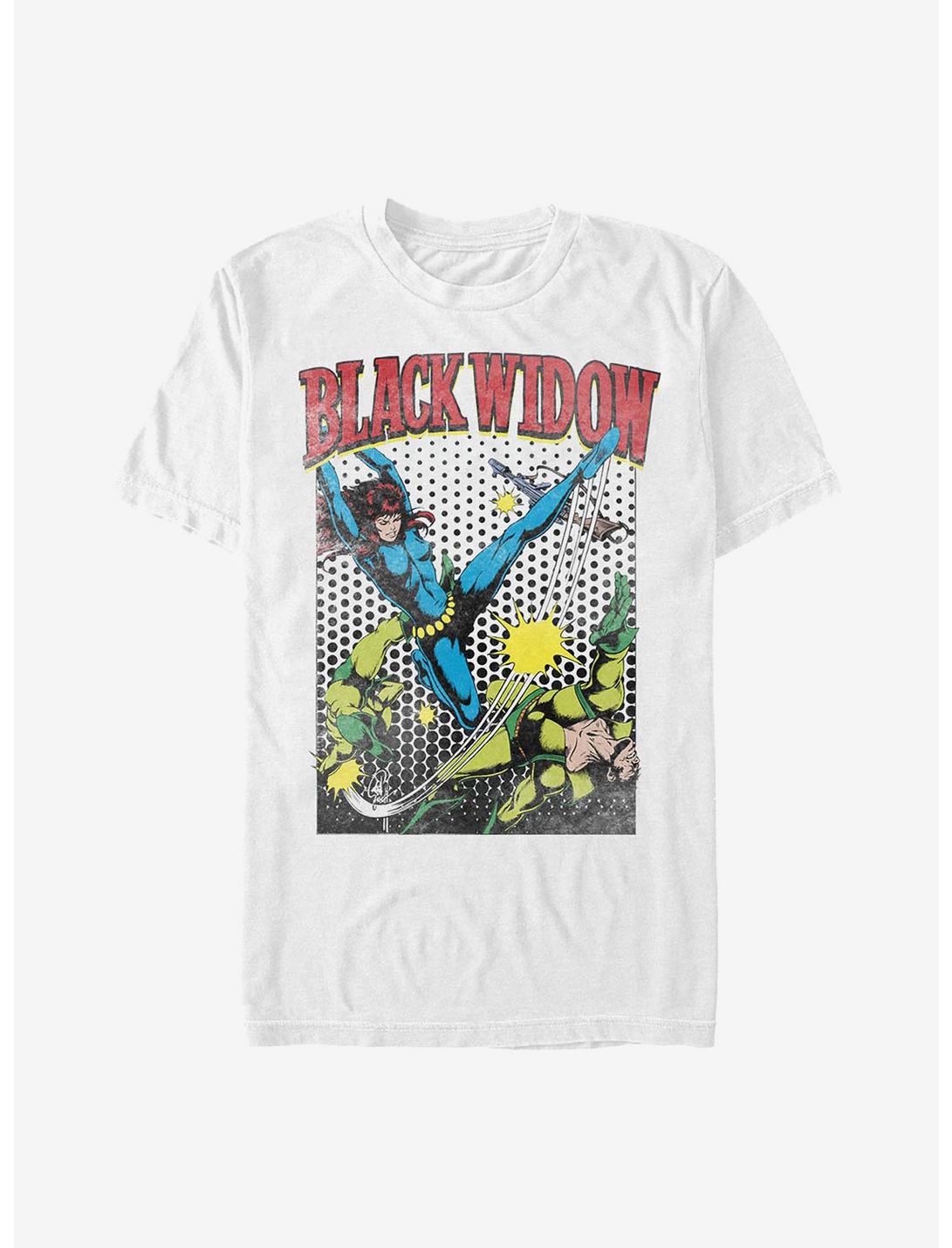 Marvel Black Widow Kick That Gun Unisex T-shirt