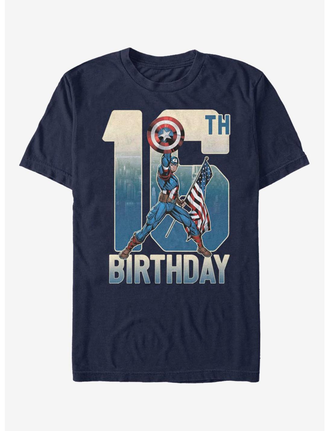 Marvel Captain America 16th Birthday Unisex T-shirt