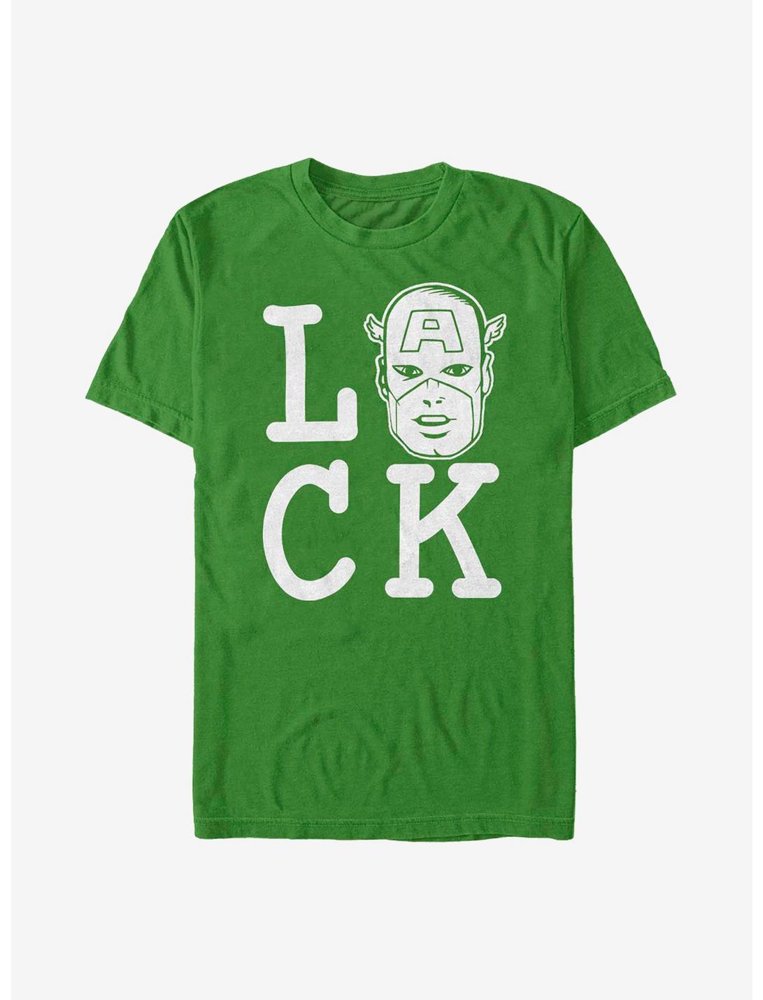 Marvel Captain America Captain Of Luck Unisex T-shirt