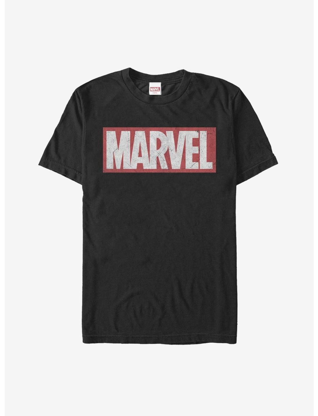 Marvel Classic Distressed Logo Unisex T-shirt