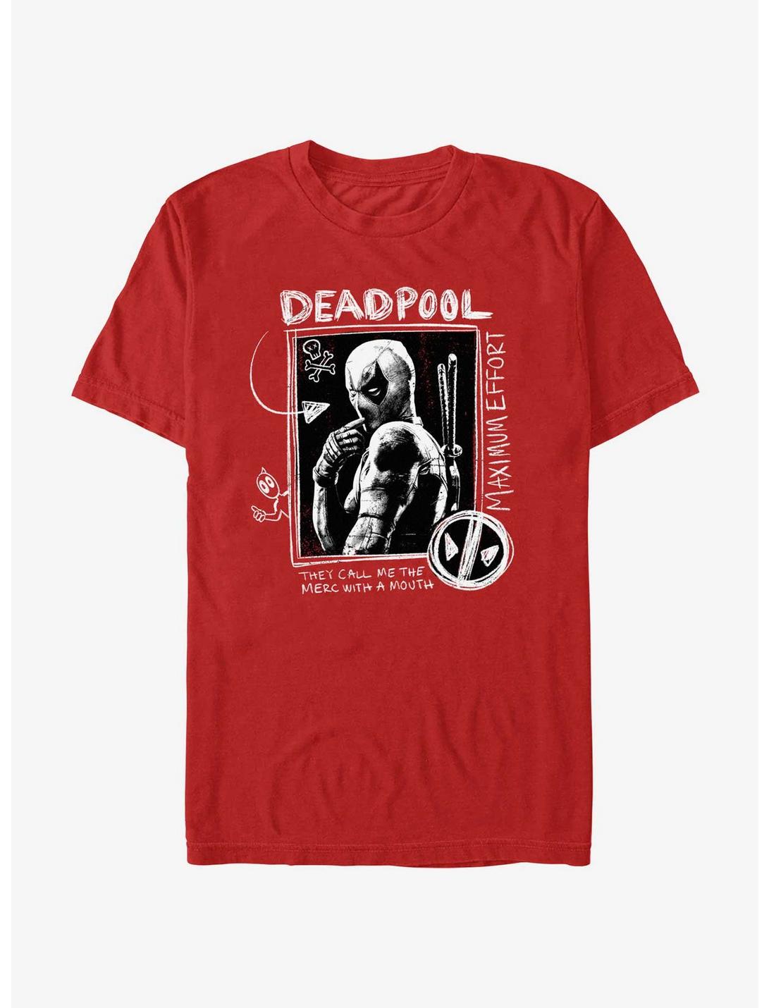 Marvel Deadpool Wolverine Maximum Effort Unisex T-shirt
