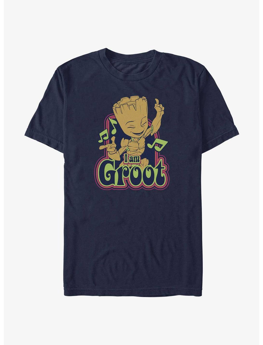 Marvel Guardians Of The Galaxy Dancing With Groot Unisex T-shirt