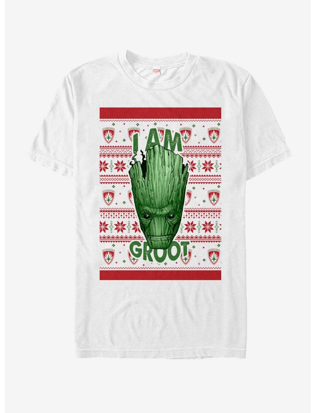 Marvel Guardians Of The Galaxy Groot Xmas Sweater Unisex T-shirt