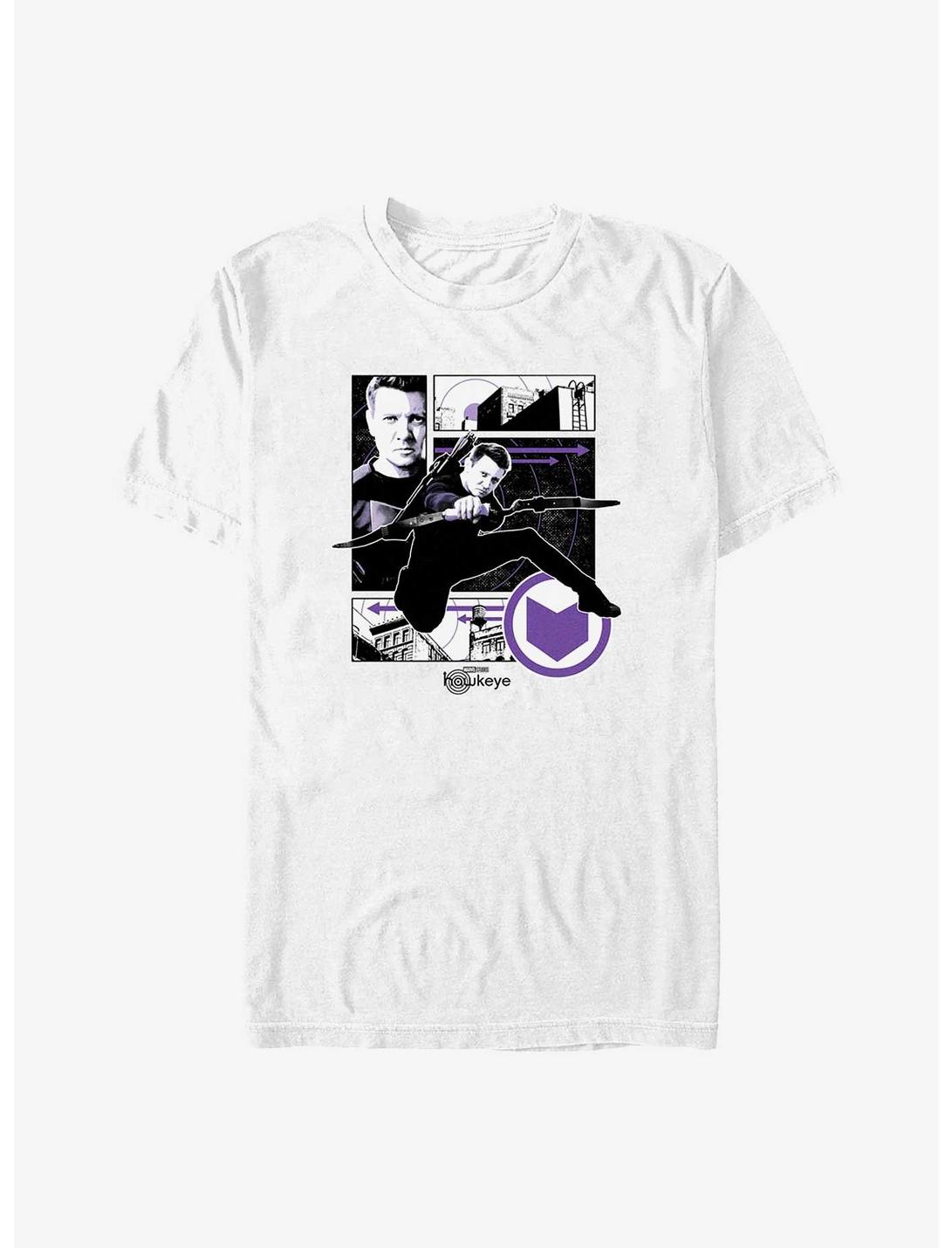 Marvel Hawkeye Hawkeye Graphic Panels Unisex T-shirt