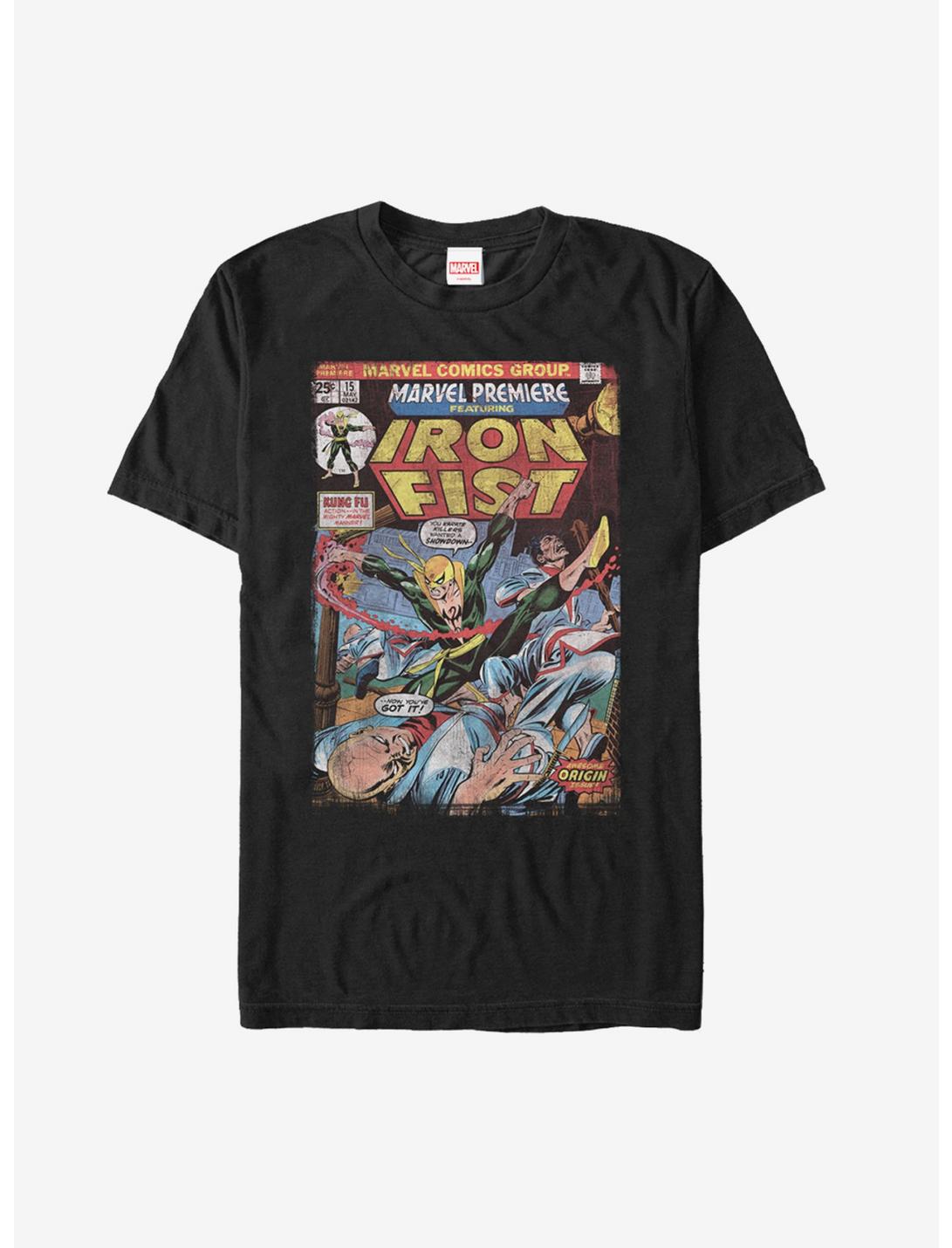Marvel Iron Fist Origin Comic Book Page Unisex T-shirt