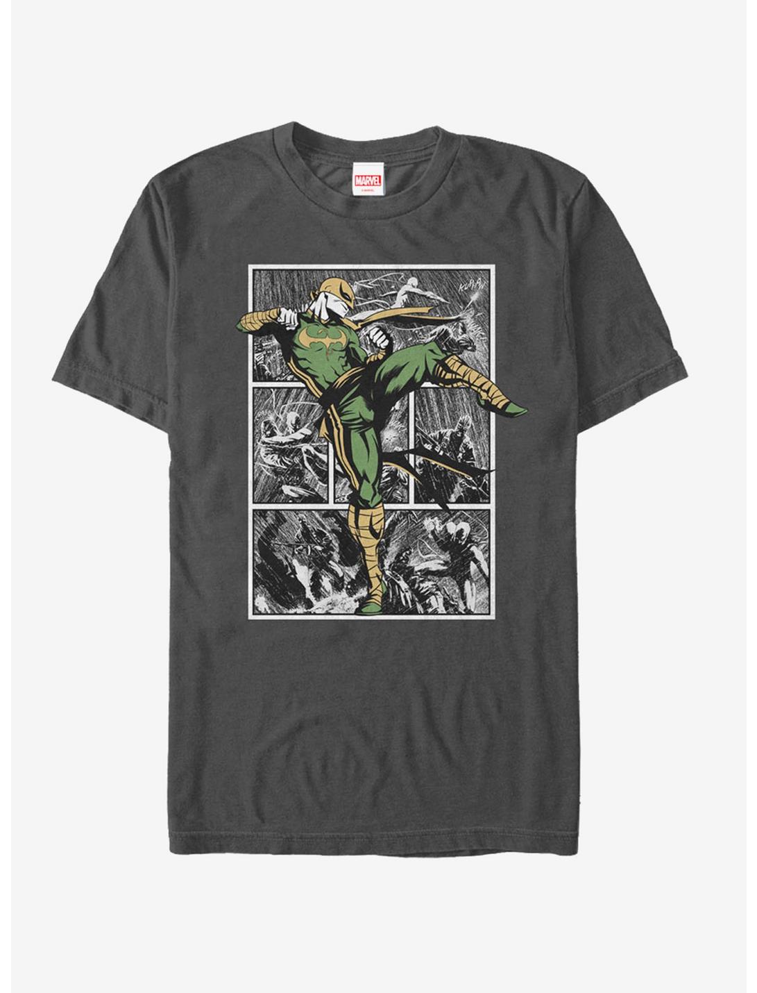 Marvel Iron Fist Rain Battle Unisex T-shirt