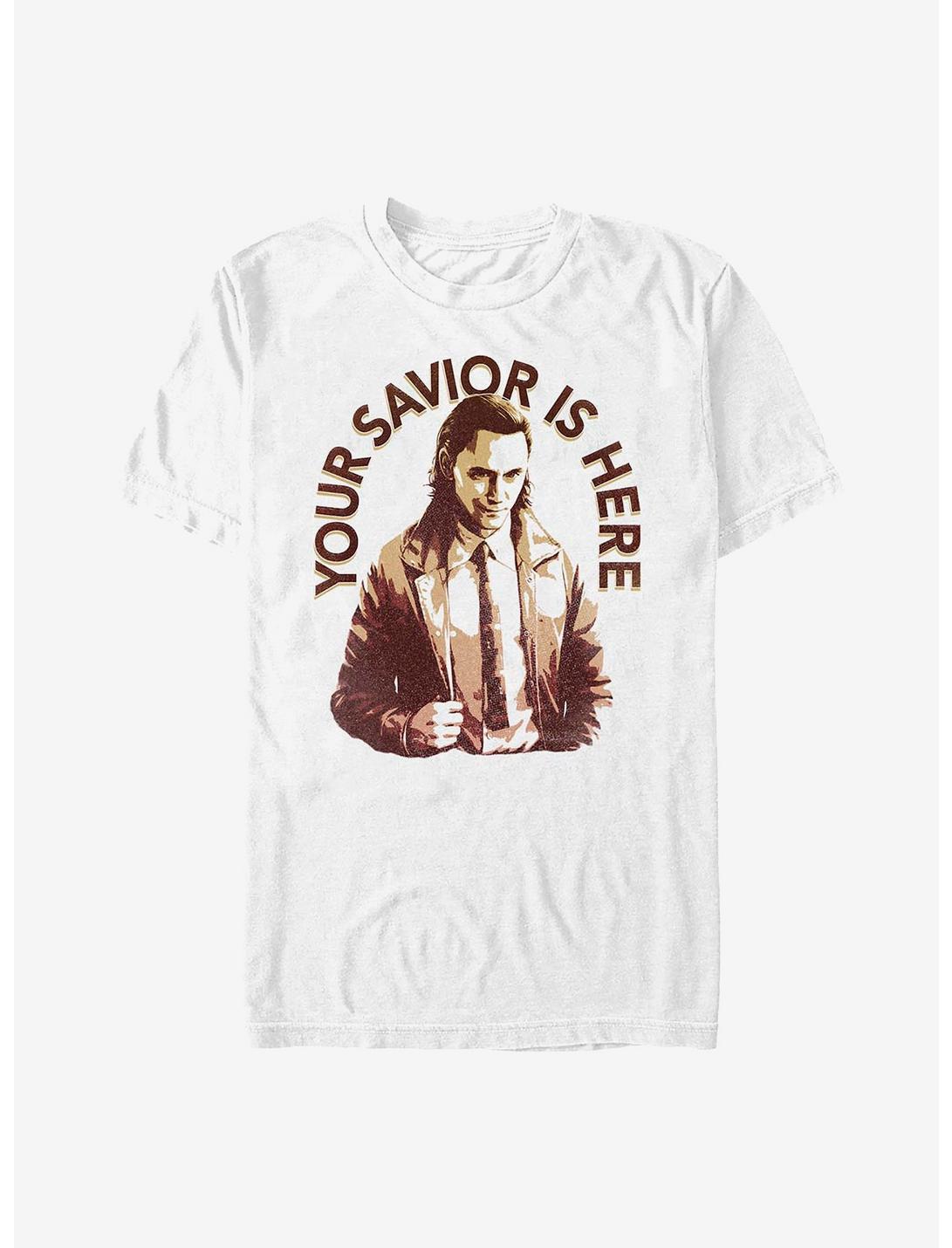 Marvel Loki Your Savior Is Here Unisex T-shirt