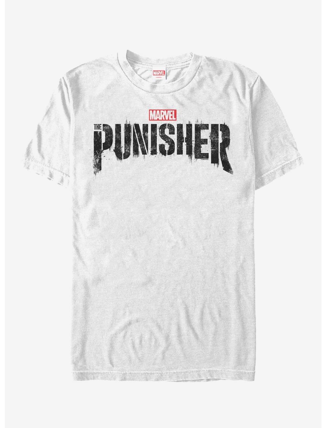 Marvel Punisher Black Tv Logo Unisex T-shirt
