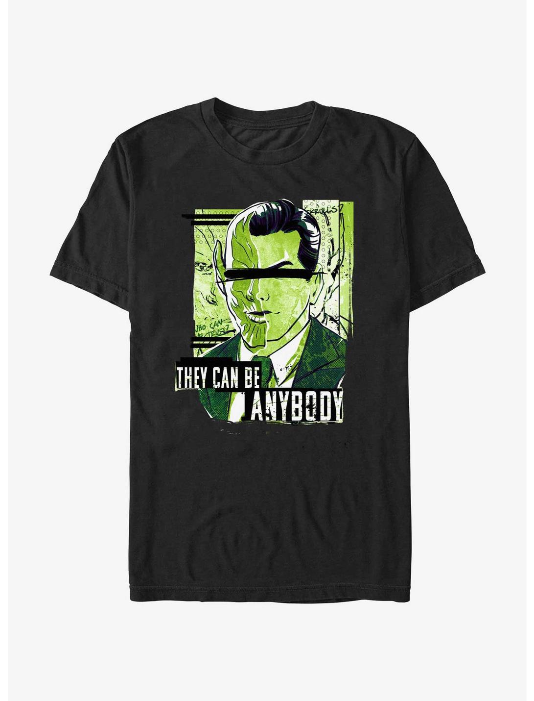Marvel Secret Invasion They Can Be Anybody Poster Unisex T-shirt