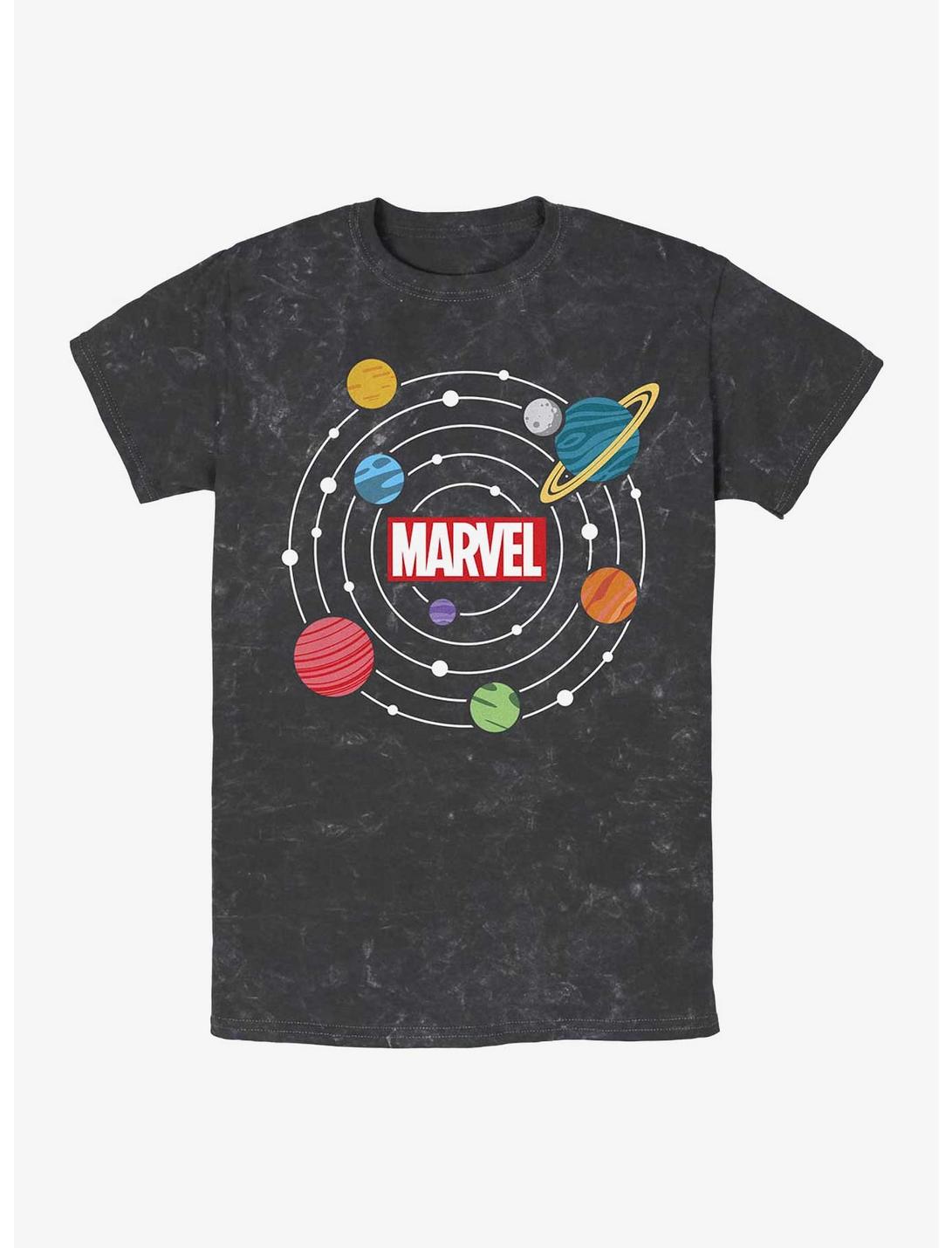 Marvel Solar System Mineral Wash Unisex T-shirt