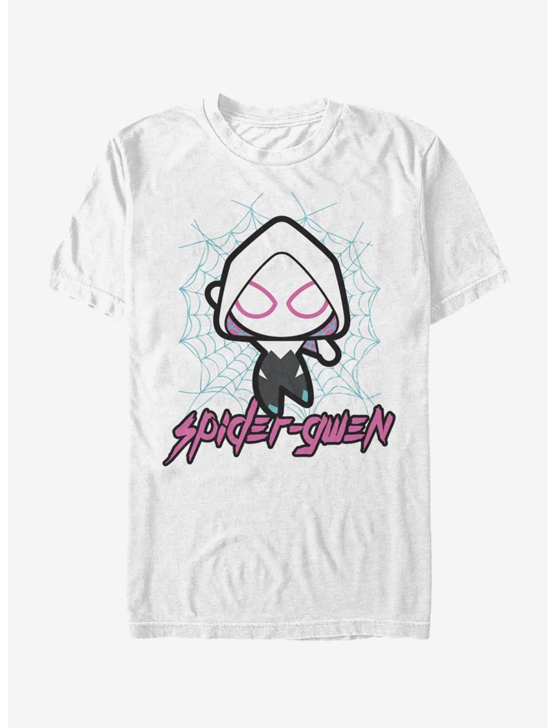 Marvel Spider-man Into The Spider-verse Spider-gwen Kawaii Gwen Unisex T-shirt