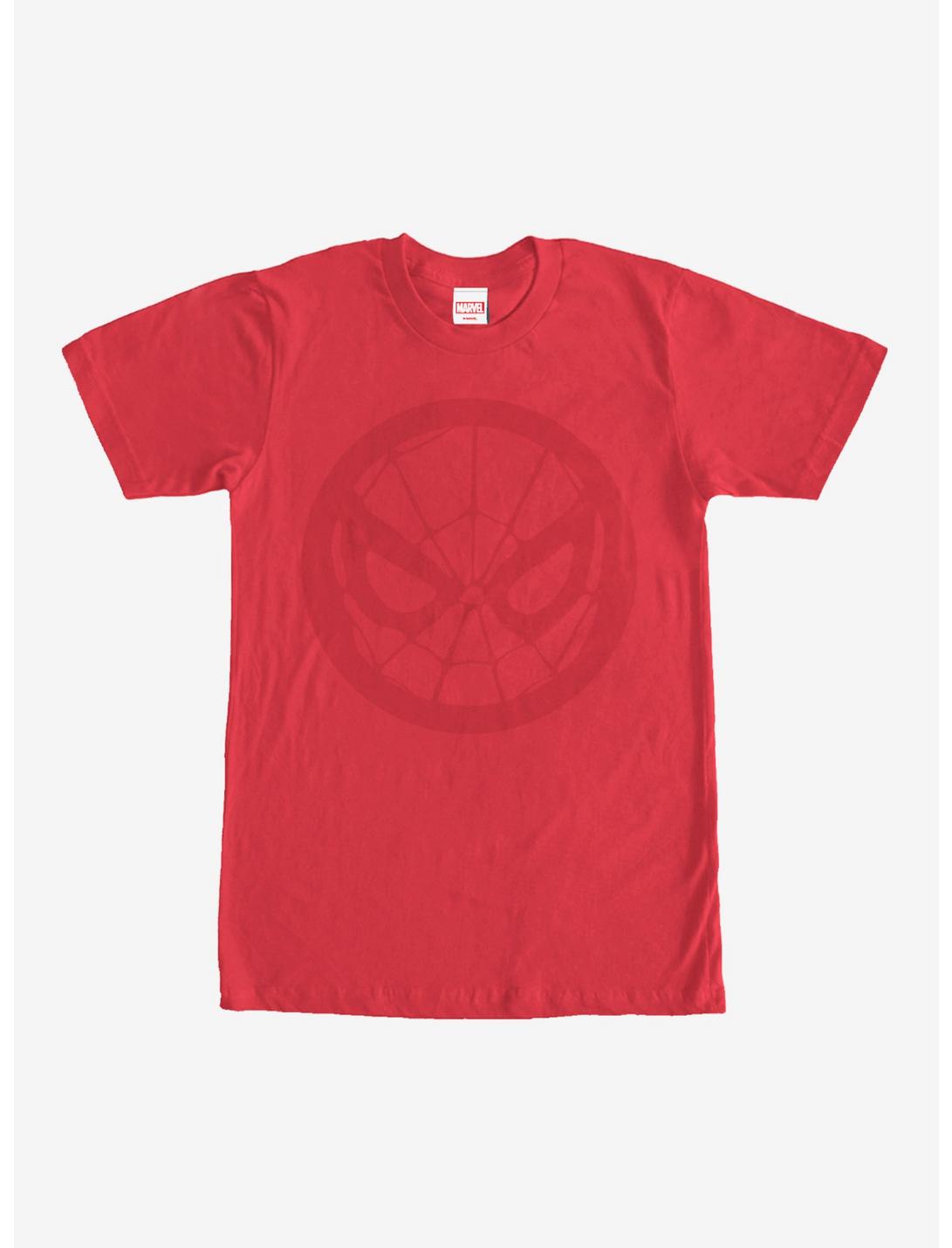 Marvel Spider-man Mask Circle Unisex T-shirt