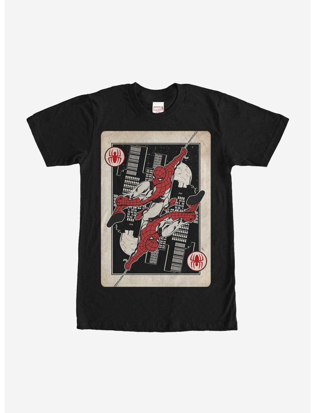 Marvel Spider-man Playing Card Unisex T-shirt