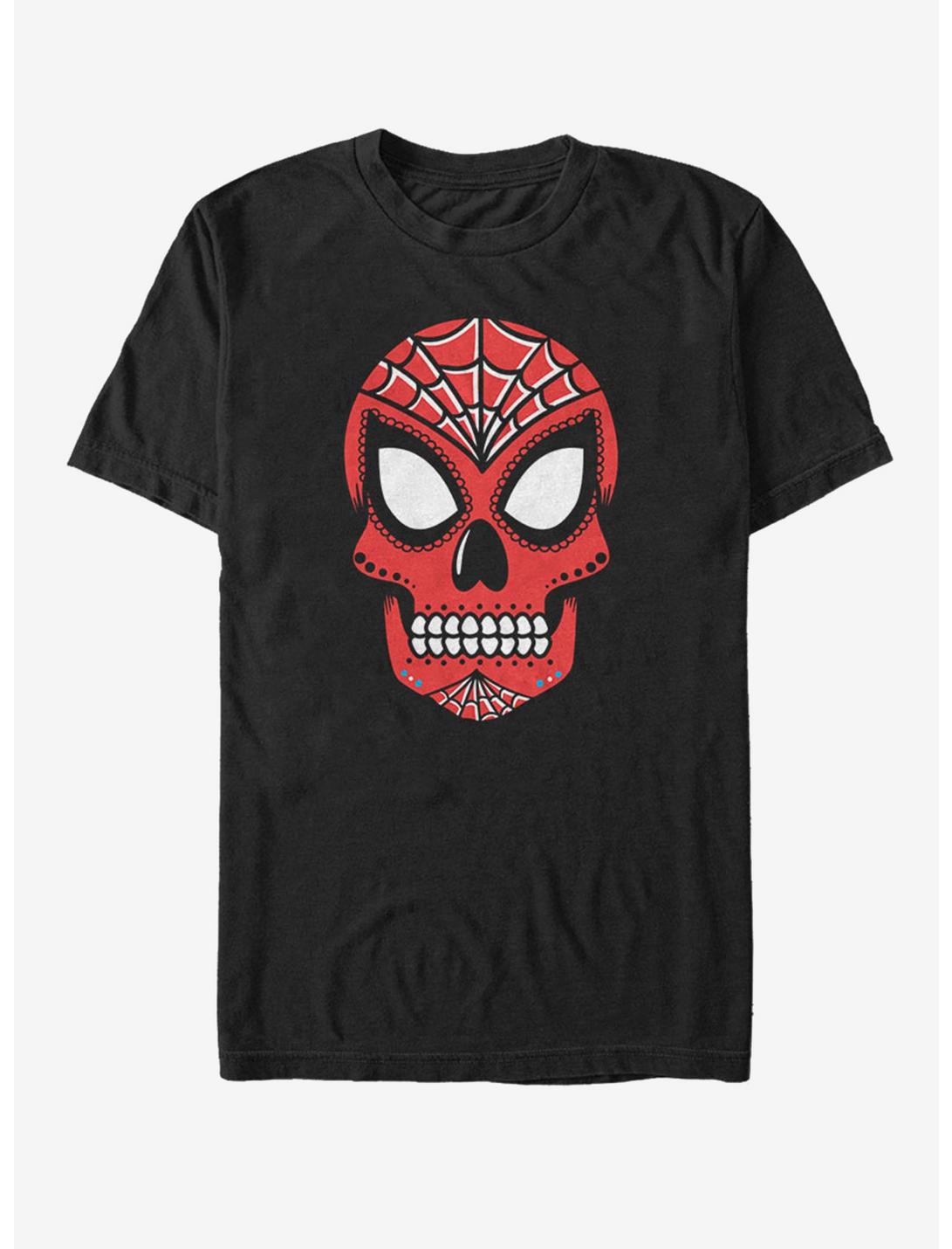 Marvel Spider-man Sugar Skull Unisex T-shirt