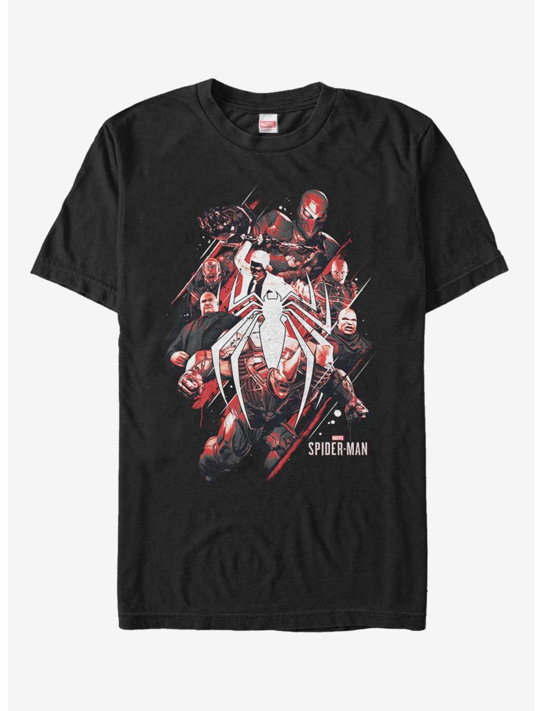 Marvel Spider-man Surrounded Logo Unisex T-shirt