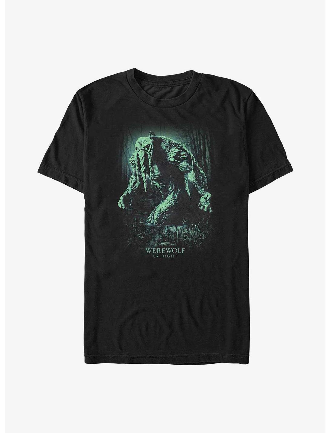 Marvel Studios Special Presentation Werewolf By Night Creepy Crawler Ted The Man-thing Poster Unisex T-shirt