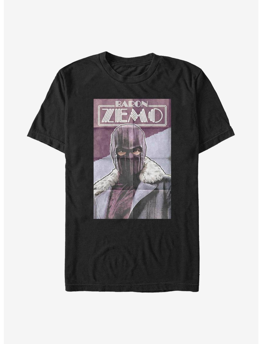Marvel The Falcon And The Winter Soldier Baron Zemo Poster Unisex T-shirt
