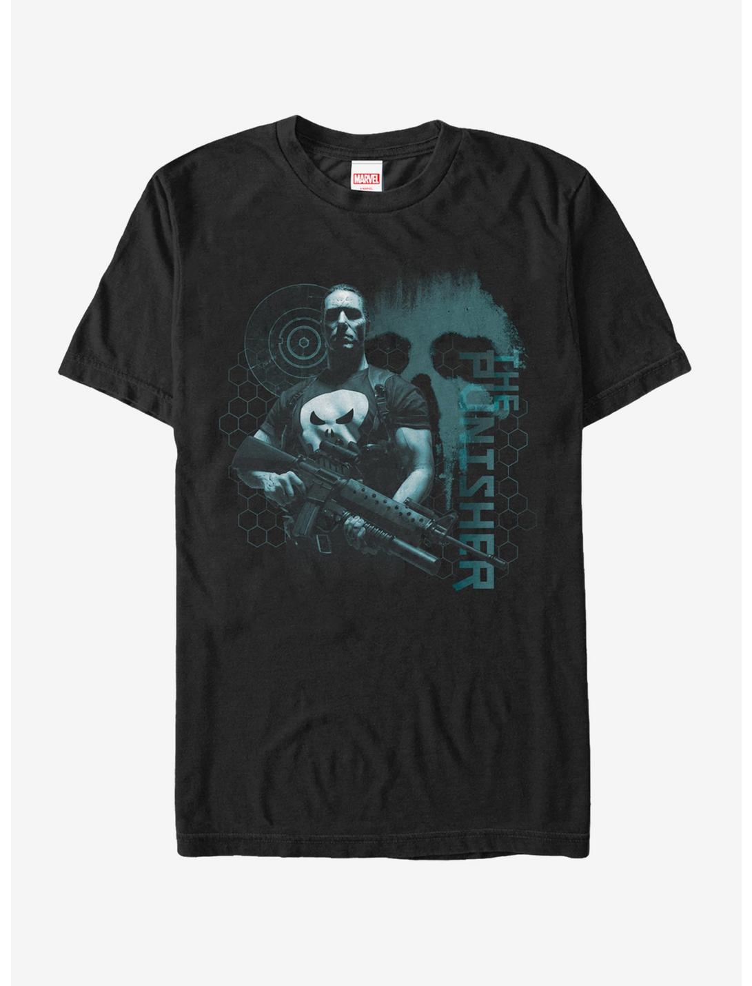 Marvel The Punisher Armed Target Unisex T-shirt