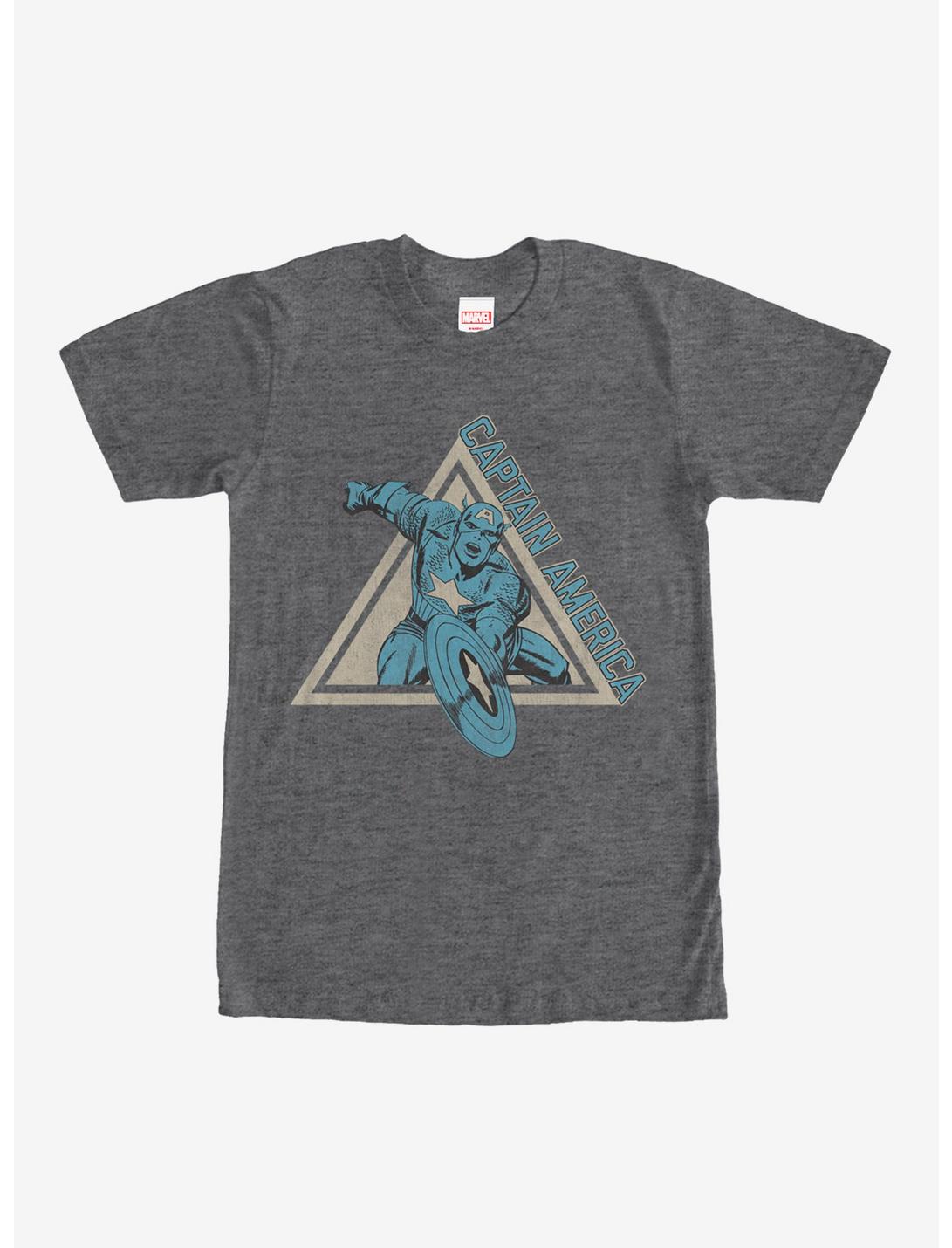 Marvel Triangle Captain America Unisex T-shirt